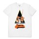 thumbnail image 1 of Clockwork Orange - Camiseta Daga para Adultos Unisex (Blanco), 1 of 2