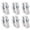 Silver, variant on LAZIOEGR 6‑Pack Low‑Profile Aluminum Truck Bed Cover Clamps 1112514 – Secure, Rust‑Resistant, Fits Most Truck Beds & Roof Covers – Silver