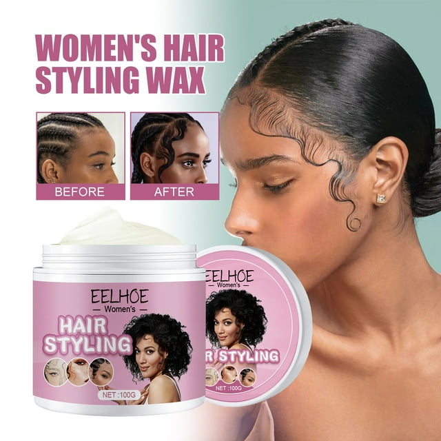 Cera Capilar para El Control Del Peinado de Mujeres, Aceite Hidratante para El Peinado Del Cabello.