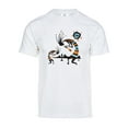 thumbnail image 1 of Mens Tribal Désert Rituel Manches Courtes T-Shirt - Blanc - 3X-Large, 1 of 1
