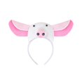 thumbnail image 1 of Adorable Pig Makeup Headpiece for Birthday Parties, Funny Hair Bands, Furry Hair Accessories for Kids, 1 of 5