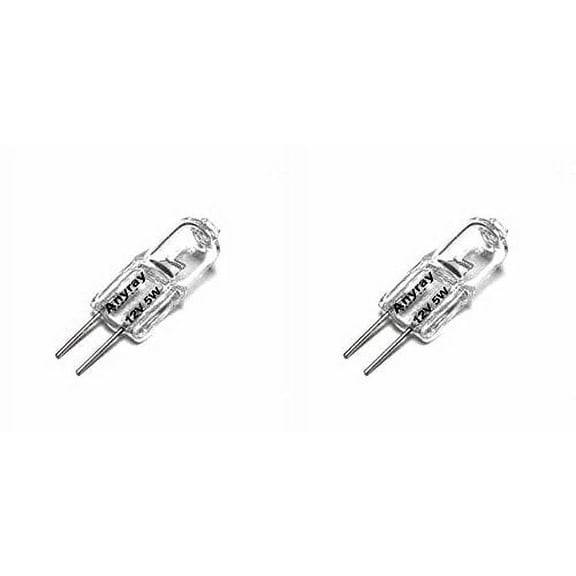 2-Bulbs WHIRLPOOL OVEN BULB 12V 5 WATT REPLACEMENT FOR 4452164
