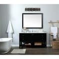 thumbnail image 2 of Serena 36 inch crystal bath sconce in black, 2 of 5