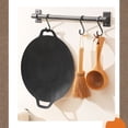 thumbnail image 7 of Griddle Grill, Grill Griddle, 9.4 in Round, Griddle Stone, Korean Bbq Grill Pan, Portable Camping Grill, Outdoor Cooking, Black, Dual Handles, 1 Pc, 7 of 7