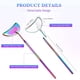 thumbnail image 5 of Espejo de pestañas de diseño ergonómico, espejo de media luna para extensiones de pestañas, espejo de dentista, accesorio de aplicación de pestañas, 5 of 5