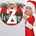 2024 Christmas Front Door Decor Individual Christmas Sign Last Name