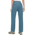 thumbnail image 3 of Little Donkey Andy Women's Quick Dry Convertible Zip Off Pants Lightweight Hiking Travel Camping Slate XS, 3 of 8