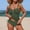 Army Green, variant on Sakmal Womens Tankinis Modest Full Coverage Swimwear Solid Tropical Green Womens Swimsuits L