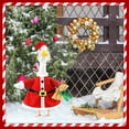 thumbnail image 6 of AZXY Christmas Porch Goose Outfits, Porch Goose Clothes, 23 Inch Cement Goose Costume Set for Cement & Plastic Porch Goose Statue, Duck Statue Outfit for Outdoor Garden Christmas Patio Statue Decor, 6 of 9