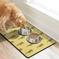 thumbnail image 2 of Starfish Coral Ocean Dog Food Mat – Marine Creatures Pet Feeding Mat 24x32, Non-Slip, Absorbent, Quick Dry, Waterproof, Easy Clean, 2 of 7