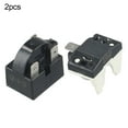 thumbnail image 1 of Relais de Démarrage Réfrigérateur PTC Remplacement 2 Broches Protecteur de Surcharge Compresseur 1 Broche-12ohm+1/2hp, 1 of 10