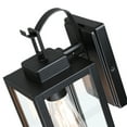 thumbnail image 3 of 13.78" Outdoor Light Fixtures Wall Mount Outdoor Lighting Matte Black Exterior Wall Light for Porch, House, Hallway, Garage, Doorway E26 2-Pack, 3 of 7