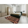 thumbnail image 4 of Ahgly Company Indoor Rectangle Patterned Dark Scarlet Red Area Rugs, 7' x 10', 4 of 6