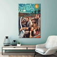 thumbnail image 3 of Famous Canvas Art, Starry Night Printed, Car Canvas Art, Oil Painting Print, Home Decor Canvas Artwork, Home Decor Canvas, Canvas Wall Decor - Rolled Canvas, 3 of 7