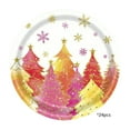 thumbnail image 2 of Christmas Paper Plates Disposable Holiday Paperware, 24 Pcs 7 Inch Classic Festive Christmas Tree Print Thick for Family Christmas Dinner & Office Party, 2 of 6