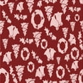 thumbnail image 1 of Ahgly Company Indoor Square Patterned Light Coral Pink Area Rugs, 5' Square, 1 of 6
