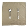 thumbnail image 5 of Solid Color Linen Cotton Thin Dinner Cloth Napkins Set of 12 (40 x 40 cm) for Events & Home Use, 5 of 6