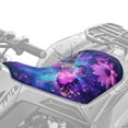 thumbnail image 2 of Uorisanigo Purple Butterfly ATV Seat Cover Waterproof Polyester Material, Anti-Slip Four Wheeler Seat Cushion Cover Compatible with 2014-2020 Polaris Sportsman 400 500 850 1000, 2 of 7