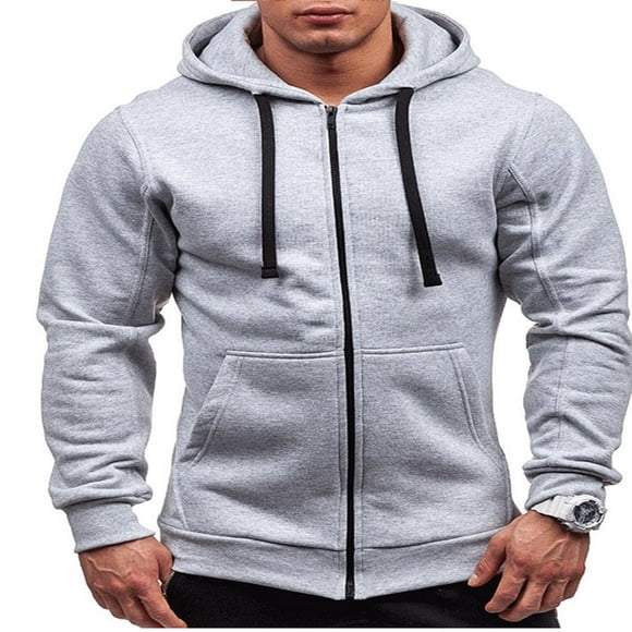 MesaSe Men Slim Solid Color Zip Up Hoodie Winter Hooded Sweatshirt Jacket Coat Top Outerwear Navy blue XXXL