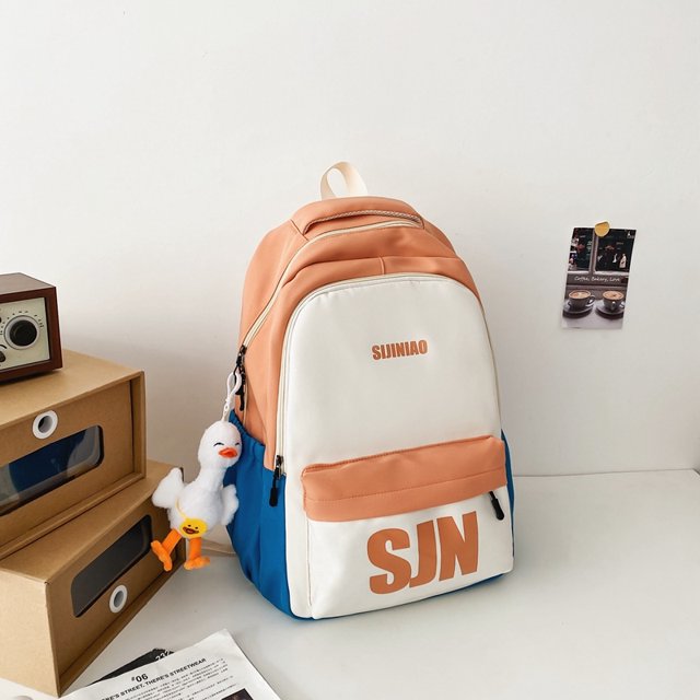 Nueva mochila de gran capacidad para mujer, bolso escolar de moda para estudiantes de secundaria, 45x32x14cm ER