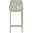 thumbnail image 4 of Meridian Furniture Mykonos Tabouret de Patio Extérieur Menthe (Ensemble de 4), 4 of 8