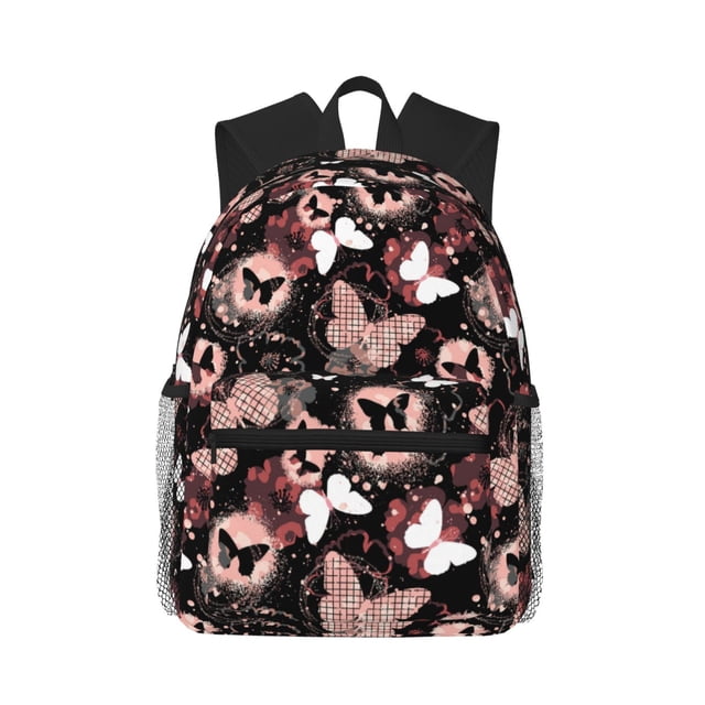 Balery Butterflies1 Mochila para Mujeres y Hombres, Mochila Ligera Casual para Viajes, Mochila Clásica Básica para la Universidad