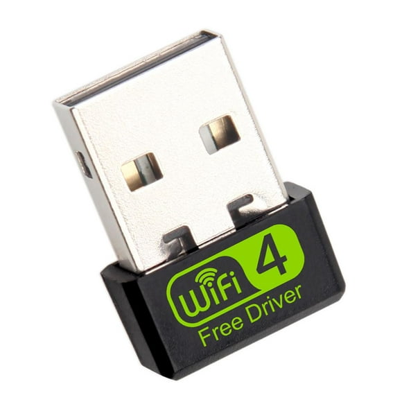 Alician Mini Wifi Adapter Wireless Network Card, Usb Free Driver Wi Fi Dongle Network Card Ethernet Wireless Wi-fi Receiver, For Desktop Pc Laptop