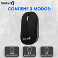 thumbnail image 3 of Mouse Recargable Inalámbrico Usb Starket Sk-051 STARKET Mouse inalámbrico recargable STARKET, 3 of 5