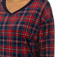 thumbnail image 4 of Nautica Ladies' Fleece Pajama Set (Bridget Plaid, X-Large), 4 of 4