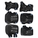 thumbnail image 5 of GOOHOCHY juego de rodilleras protectoras para manos y codos, para ciclismo todoterreno, monopatín y deportes al aire libre, talla S (20 a 40 kg, negro y azul)., 5 of 8