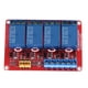 thumbnail image 3 of Módulo de relé, placa de módulo de relé optoacoplador Nimoa de 4 canales Disparador alto y bajo 5V/12V/24V(24V), 3 of 14