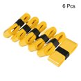 thumbnail image 2 of Unique Bargains 43.3' Non-Slip PU Tennis Racket Overgrip Tape Wraps with Hole Yellow 6 Pack, 2 of 7