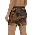 thumbnail image 3 of Rocae Embroidery Chicken Rooster And Sunflowers for Stretch Moisture-Wicking Underwear,Men's Underwear Boxer Briefs Large, 3 of 9