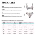 thumbnail image 6 of Daiia Vintage Butterflies Women's Bikini Set Two Piece Swimsuit High Waisted Bikini Adjustable Straps Bikini Perfect for Beach, Pool, and Summer Vacation-XX-Large, 6 of 9