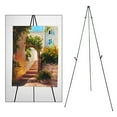 thumbnail image 2 of Easy Folding Easel Holder with folding display easel stand Buckle Adjustable Height Poster Craft, 2 of 9