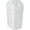 White, variant on Superio 9 Gallon Trash can with Swing Lid, Plastic Grey / Black Waste Bin with Cover 42 Qt.