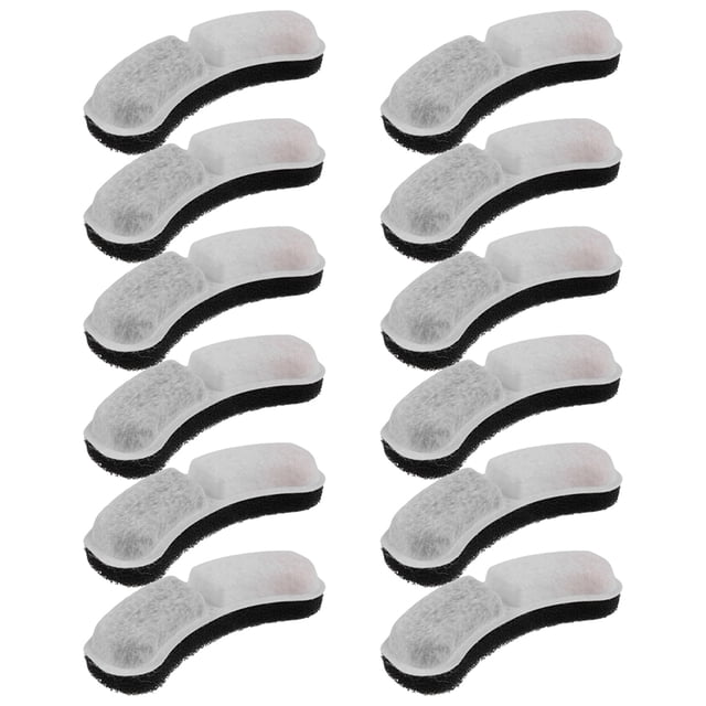 12 Filtros para Fuente de Agua para Gatos, Cartuchos Filtrantes para Dispensador de Agua para Mascotas, Suministros de AlimentacióN y Riego para Perros y Gatos.