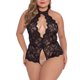 thumbnail image 5 of Gibobby Lencería sexy para mujer Conjunto Lencería Tanga Y Bralette con Relleno Stretch Encaje Moda Push Up, Brasier y Pantie Nightwear Pantys Sexy(Negro, M), 5 of 5