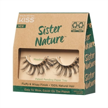 KISS Sister Nature False Eyelashes, ‘Meadow’, 1 Pair