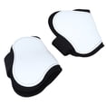 thumbnail image 1 of Support de Jambe de Cheval, 2 Pcs Enveloppe de Botte de Cheval Enveloppe de Botte de Cheval, Support de Jambe de Cheval Blanc pour Équipement Équestre Support de Jambe Protège-Jambe Arrière, 1 of 8