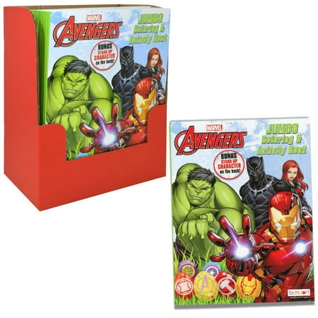 1 PC Avengers 64 pg Coloring Book in PDQ- STYLE MAY VARY