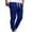 #Blue, variant on DPTALR Men's Comfortable Solid Color Sports Casual Work Pants, Khaki Big and Tall Men XL