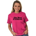 thumbnail image 5 of Hot Mess Express Rebel Girly Messy Women's Graphic T Shirt Tees Brisco Brands S, 5 of 6