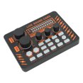 thumbnail image 4 of Tarjeta de sonido en vivo, Bluetooth, reducción de ruido, tablero mezclador de sonido de 2,0 canales para teléfono móvil, ordenador portátil, tableta, 4 of 14