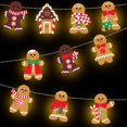 thumbnail image 1 of Luces Navideñas en Cadena Ganeen de Pan de Jengibre 20 LED 3 m a Batería, 1 of 6