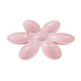thumbnail image 2 of Flower Petal Design Cat Feeding Dish Compartment Pet Bowl for Food and Water Mealtime for Cats and Small Animals, 2 of 4