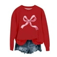 thumbnail image 1 of Sudadera sin capucha para niñas, cuello redondo, sudadera extragrande, jersey de manga larga para niñas de 1 a 12 años., 1 of 6