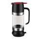 thumbnail image 1 of Tarro Dispensador de Miel, 10 Oz, Vidrio Antigoteo con Asa, Recipiente Dispensador de Jarabe Transparente Durables con Base de Silicona, 1 of 5