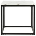 thumbnail image 4 of SAFAVIEH Baize Modern Contemporary Square End Table, White/Grey, 4 of 8