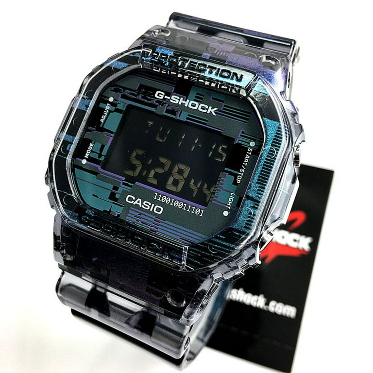 Casio G-Shock DW5600NN-1 Digital Watch with Multi-angle Pattern